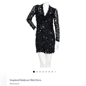 Blumarine sequins dress
